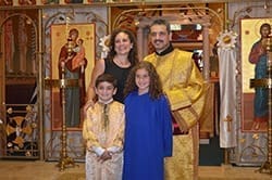 Ordained to the diaconate Aug. 10, Deacon Elie Hanna will serve the Melkite Catholic community in Atlanta on the parish advisory council and other ministries at the Atlanta church. He is married to Zoe, and they have two children, son Bryce and daughter Taleen. Photo by Cindy Connell Palmer