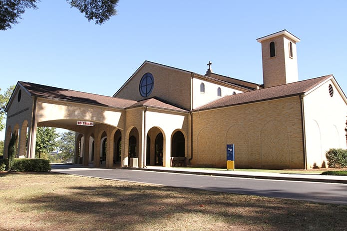Bishop Gerald O’Hara, the bishop for the Diocese of Savannah, gave St. Thomas More Church, Decatur, its official name on Easter Sunday in 1941. Photo By Michael Alexander