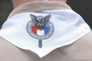 The emblem of the National Eagle Scout Association.