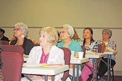 Attending the recent leadership and networking conference for the Atlanta Archdiocesan Council of Catholic Women were 108 women from north and middle Georgia, including 61 first-time attendees. The event was held at the Chancery in Smyrna.